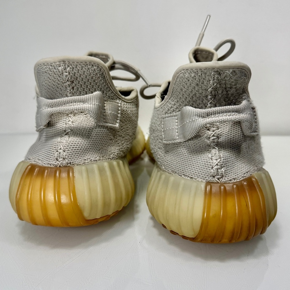 Adidas Yeezy Boost 350 V2 Light Gray Sesame Lace Up Sneakers Size 13 - Picture 6 of 13